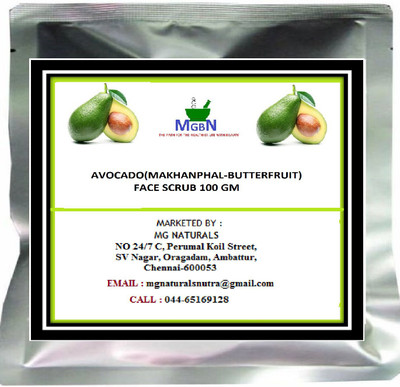 

MGBN AVOCADO(MAKHANPHAL-BUTTERFRUIT)- FACE SCRUB- (100 g)(100 g)