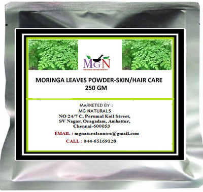 

MGBN MORINGA LEAVES POWDER-SKIN/HAIR CARE (250 GM)(250 g)