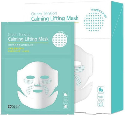 

SNP Green Tension Calming Lifting Mask For Brightening, Nourishing And Glowing Skin 1 Sheet(23 ml)