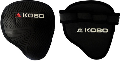 

Kobo Grippy Hand Protector Padded Gym Hand Grip/Fitness Grip(Black)