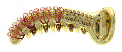 

Anuradha Art Jewellery Banana Clip Banana Clip(Gold)