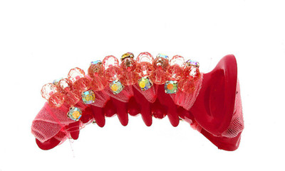 

Anuradha Art Jewellery Banana Clip Banana Clip(Pink)