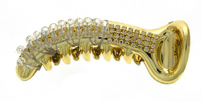 

Anuradha Art Jewellery Banana Clip Banana Clip(Gold)