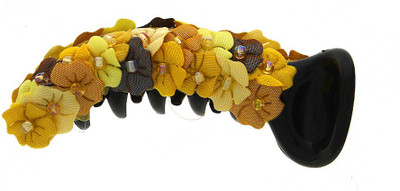 

Anuradha Art Jewellery Banana Clip Banana Clip(Yellow)