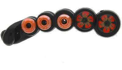 

Anuradha Art Jewellery Banana Clip Banana Clip(Red, Black)