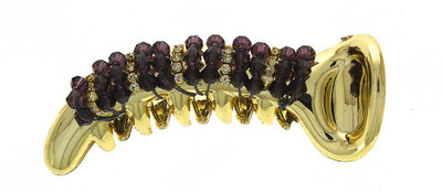

Anuradha Art Jewellery Banana Clip Banana Clip(Gold)