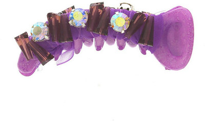 

Anuradha Art Jewellery Banana Clip Banana Clip(Purple)