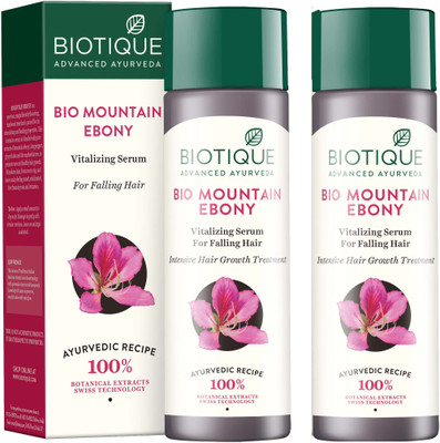 

BIOTIQUE BIO MOUNTAIN EBONY FRESH GROWTH STIMULATING SERUM INTENSIVE HAIR GROWTH TREATMENT 120ML(240 ml)
