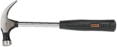 

OKASTA High Quality OKHAM10 Double Side USE Curved Claw Hammer(.390 kg)