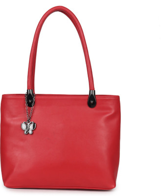 

Butterflies Hand-held Bag(Red)