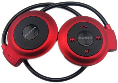 

Sportzee Mini 503 Rd004 Headphone(Red, Black, In the Ear), Black;red