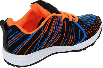 

77 Seventyseven Boys & Girls Lace Running Shoes(Multicolor, Black