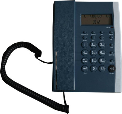 

Durgaenterprises durga orpat-3565-original-ok Corded Landline Phone(Blue)