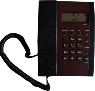 

Durgaenterprises durga orpat-3565-original- Corded Landline Phone(Black)