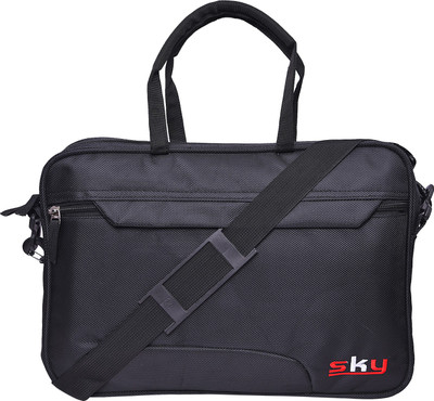 

Sky 15.6 inch Laptop Messenger Bag(Black)
