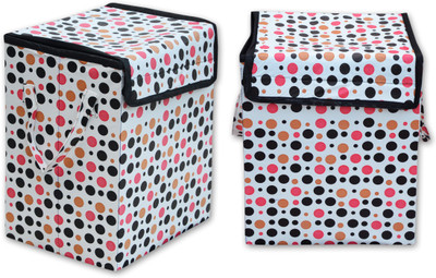 

Stop N Shop 10 L Multicolor Laundry Basket(Fibre)