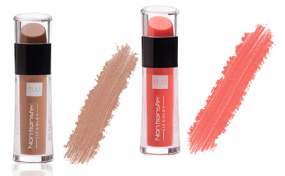 

Blue Heaven Non Transfer Lip Color -nude lips with sunset orange(nude and sunset orange, 2.8 g)