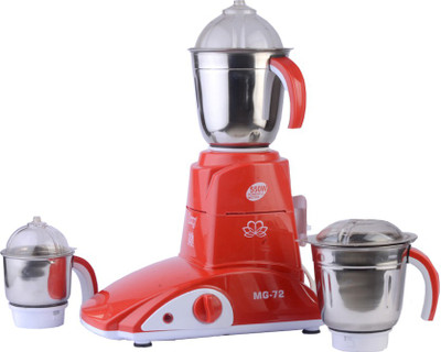 

SAVVY MG-72 550 W Mixer Grinder(Red, 3 Jars)