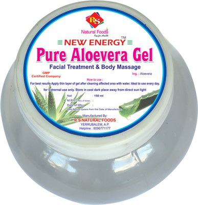 RS natural Foods Pure Aloevera Gel(150 ml) available at flipkart for Rs.110
