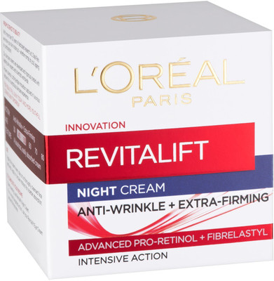 

L'Oreal New Formula Revitalift Night Cream Anti-Wrinkle+Extra-Firming(50 ml)