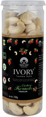 

Truelife Cashew Nuts W240, 150gm Cashews(150 g, Mason Jar)