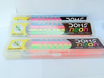 

DOMS Neon Groove Slim Triangle Pencils Pencil(Multicolor)