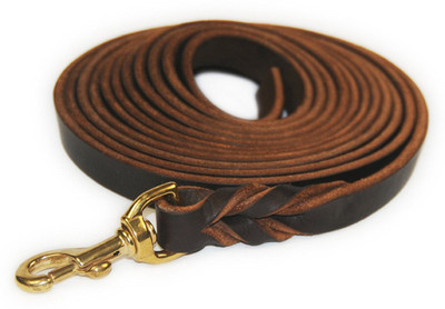 

Skora Dog Collar & Leash(, Brown