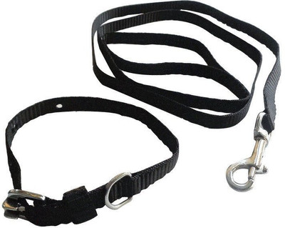 

Skora Dog Collar & Leash(, Black