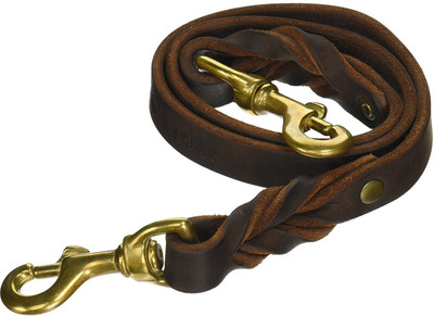 

Skora Dog Collar & Leash(, Brown