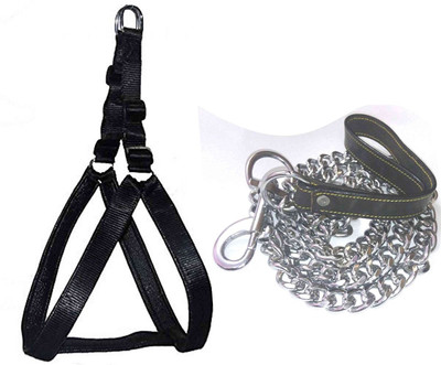 

Skora Dog Harness & Leash(, Black
