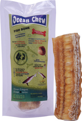 

PET LIKES Dry Bone for Adult - Jumbo (Pack of 4) Fish 400 g Dry Dog Food(Pack of 4)