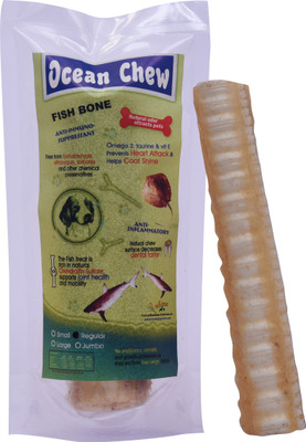 

PET LIKES Dry Bone for Adult - Regular (Pack of 6) Fish 180 g Dry Dog Food(Pack of 6)