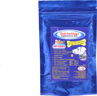 

PET LIKES Dry Cartilage for Young - Pack of 5 Fish 450 g Dry Dog Food(Pack of 5)