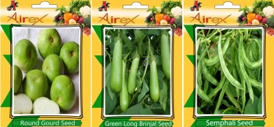 Airex Round Gourd, Green Long Brinjal and Semphali Vegetables Seed + Humic Acid Fertilizer (For Growth of All Plant and Better Responce) 15 gm 

Humic Acid +Pack Of 30 Seed Round Gourd + 30 Green Long Brinjal + 30 Semphali Seed Seed(30 per packet)