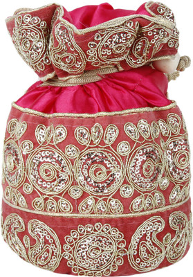 

Style Villaz SVZ50-Pink Potli(Pink)