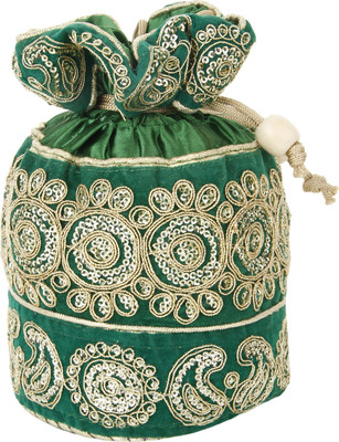 

Style Villaz SVZ50-Green Potli(Green)