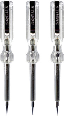 

Stanley WHITE TESTER PACK OF 3 ANALOG TESTER Hand Tool Kit(3 Tools)
