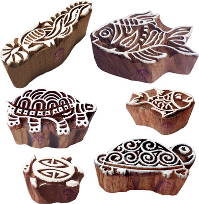 

Royal Kraft Htag1064 Printing Blocks(Pack of 6)