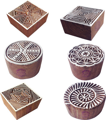 

Royal Kraft Htag1057 Printing Blocks(Pack of 6)