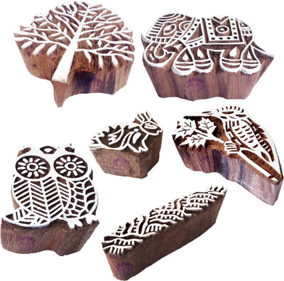 

Royal Kraft Htag1042 Printing Blocks(Pack of 6)