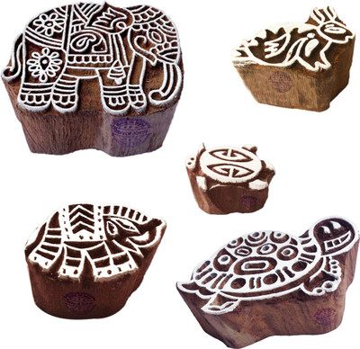 

Royal Kraft Htag1245 Printing Blocks(Pack of 5)
