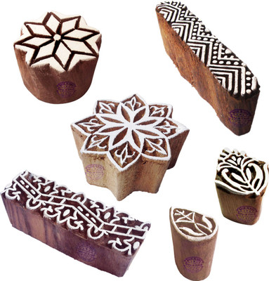 

Royal Kraft Htag1065 Printing Blocks(Pack of 6)