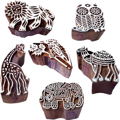 

Royal Kraft Htag1053 Printing Blocks(Pack of 6)