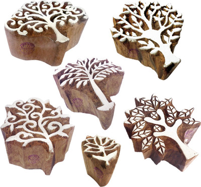 

Royal Kraft Htag1045 Printing Blocks(Pack of 6)