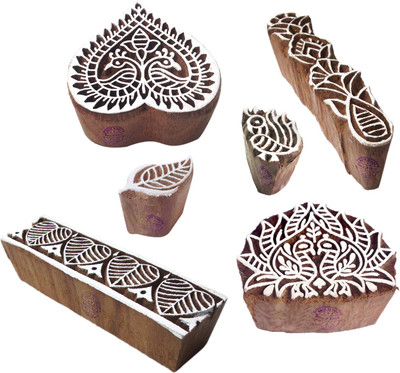 

Royal Kraft Htag1058 Printing Blocks(Pack of 6)