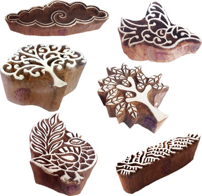

Royal Kraft Htag1075 Printing Blocks(Pack of 6)