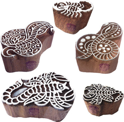 

Royal Kraft Htag1204 Printing Blocks(Pack of 5)