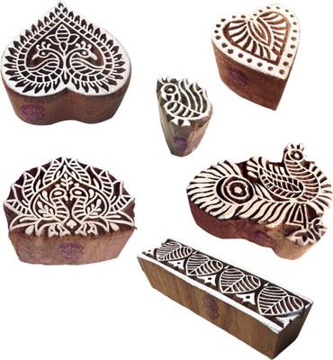 

Royal Kraft Htag1077 Printing Blocks(Pack of 6)