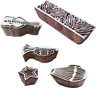 

Royal Kraft Htag1207 Printing Blocks(Pack of 5)