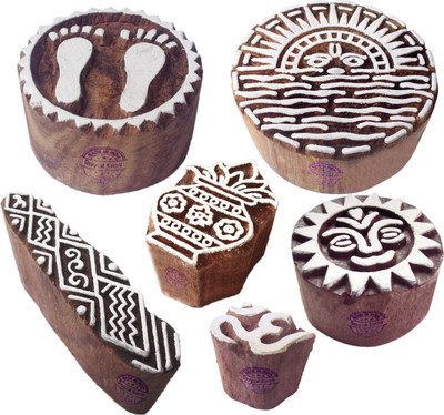 

Royal Kraft Htag1038 Printing Blocks(Pack of 6)